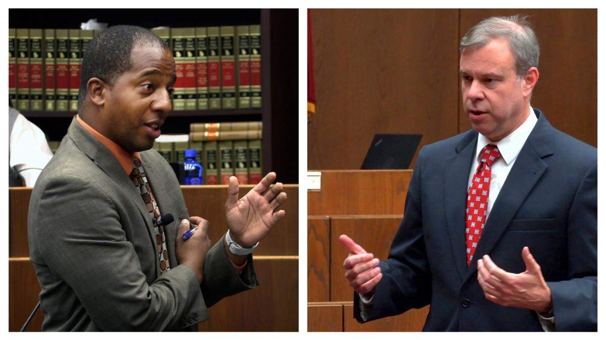 Democrat Anthony Johnson (left) and Republican Don Kelly (right) will face off in the election for Chattahoochee Judicial Circuit district attorney.