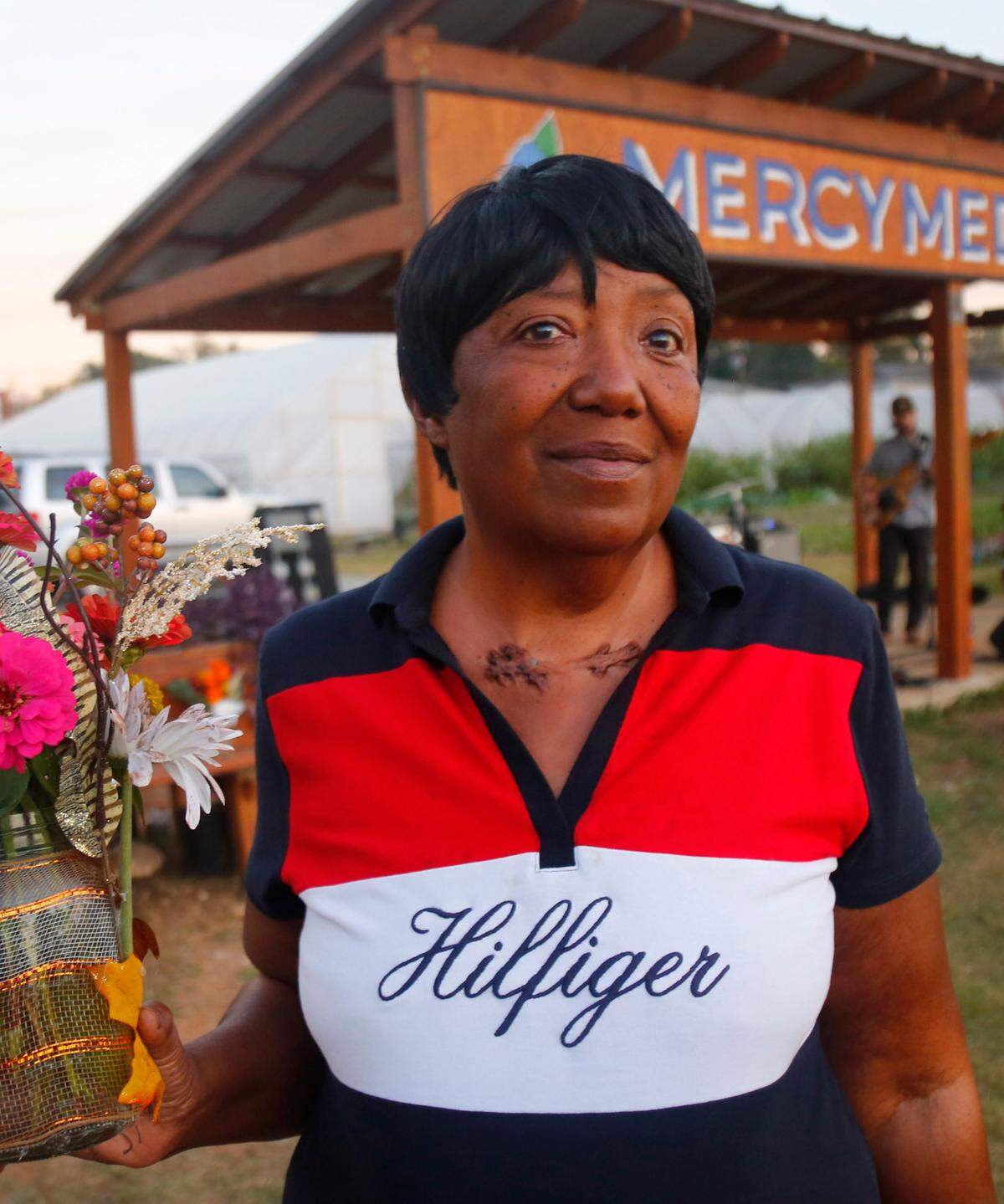 Cynthia Dubose won the People’s Choice Award at MercyMed Farm’s second annual Collards Cook-Off. The event also included live music, food, vendors, fresh farm veggies, and pumpkin decorating for kids. 10/25/2024