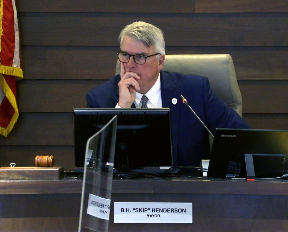 Columbus Mayor Skip Henderson. 03/14/2023