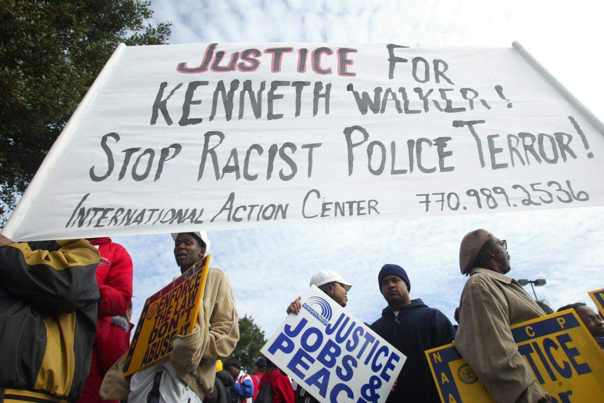 Kenneth Walker was fatally shot by a law enforcement officer the night of Dec. 10, 2003 during a traffic stop in Columbus. Thousands marched from the Columbus Civic Center to the Government Center in Jan. 2015 in his memory and to call for justice.