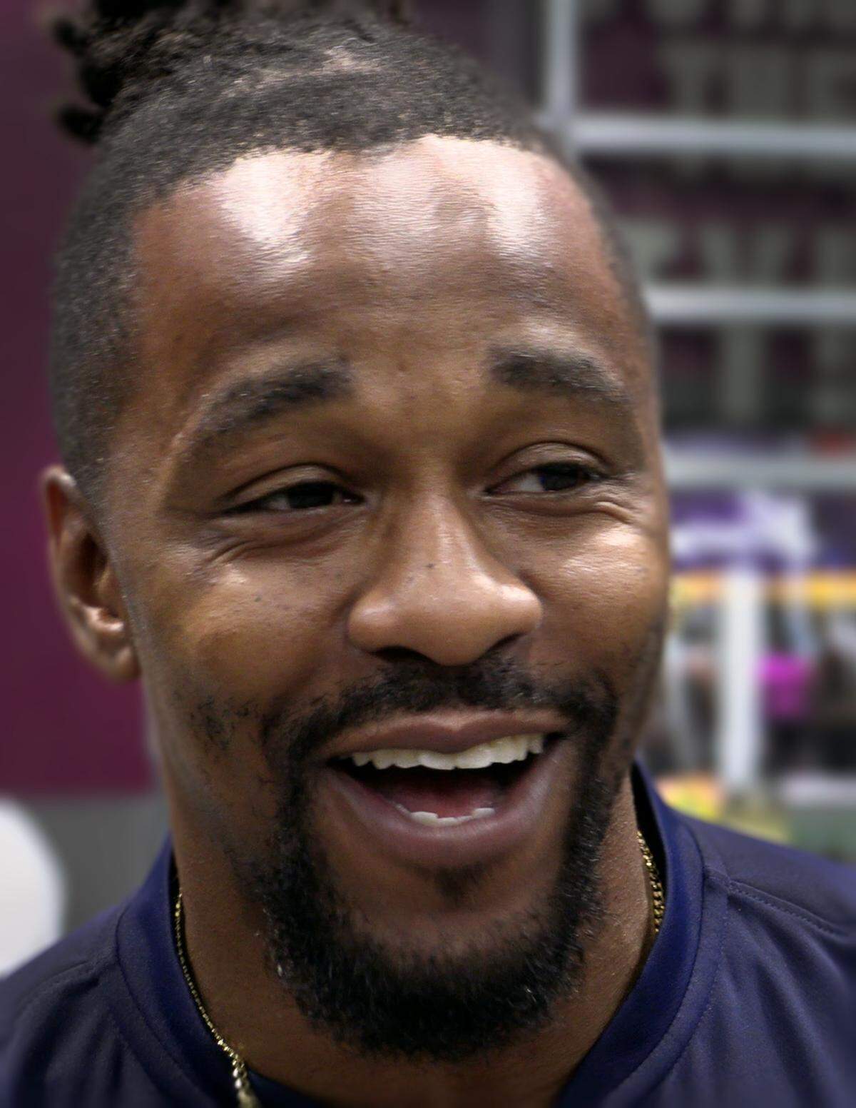Kimtrell “KP” Petty is the personal training director at the Crunch Fitness location in Columbus, Georgia.