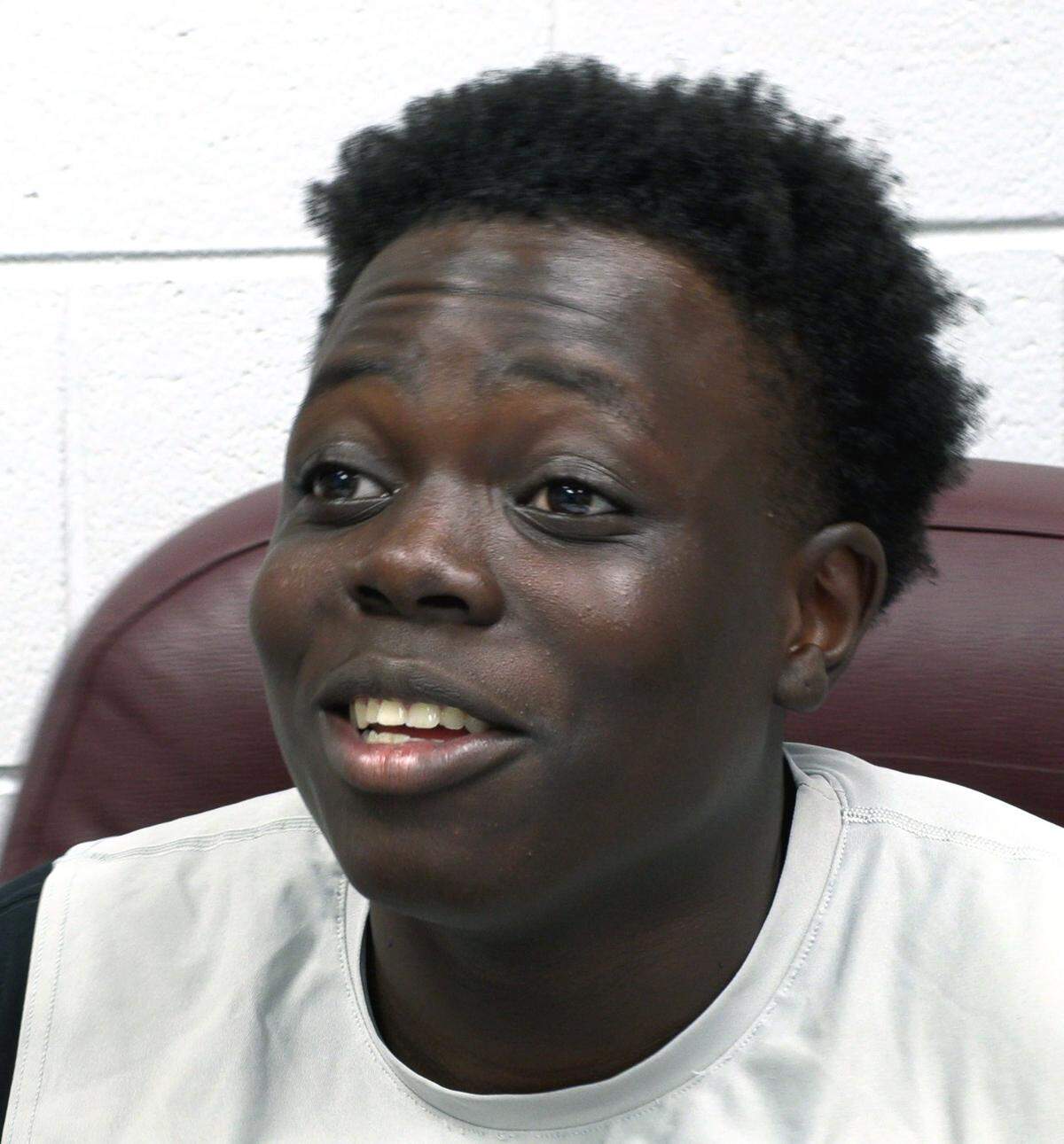 Malik Graham is a senior and football player at Jordan Vocational High School. 08/22/2022