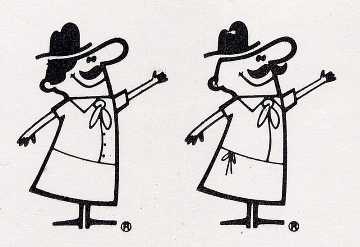 The long-discarded mascot, Pizza Hut Pete.
