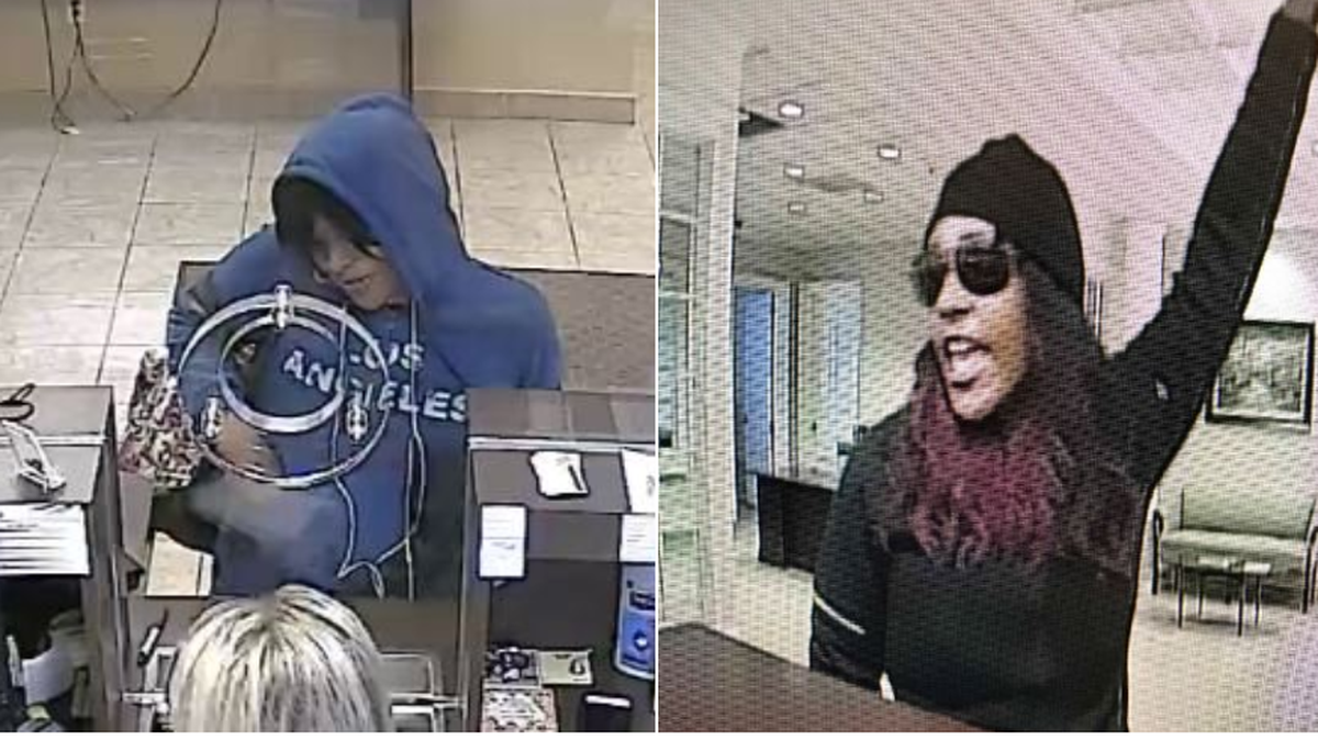 Images of the supposed 'Freedom Fighter Bandit'