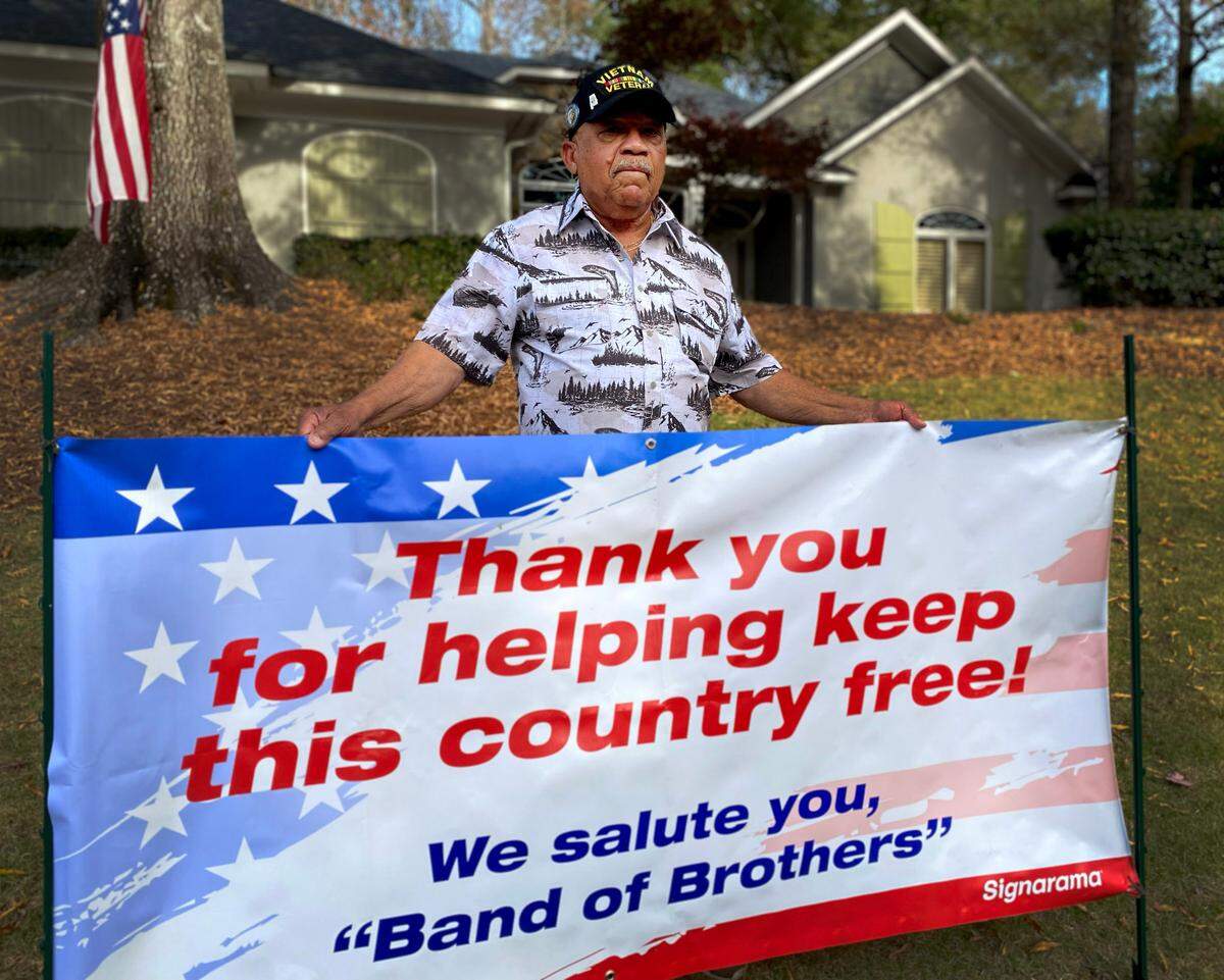 Columbus resident Lebronze Davis, a Vietnam veteran, spoke recently with the Ledger-Enquirer about his service in the U.S. Army during a recent interview. 11/06/2023