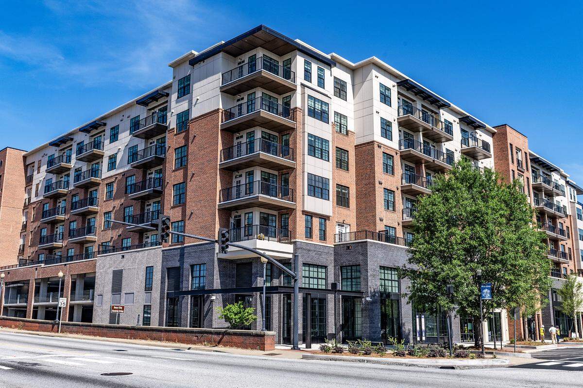 W.C. Bradley Co. Real Estate celebrated the grand opening of The Currents at Riverfront Place on Wednesday morning. 05/01/2024
