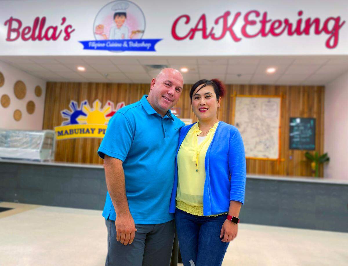 Rachelle and Chuck Williams are owners of Bella’s CAKEtering Filipino Cuisine & Bakeshop in Columbus, Georgia. 08/11/2023