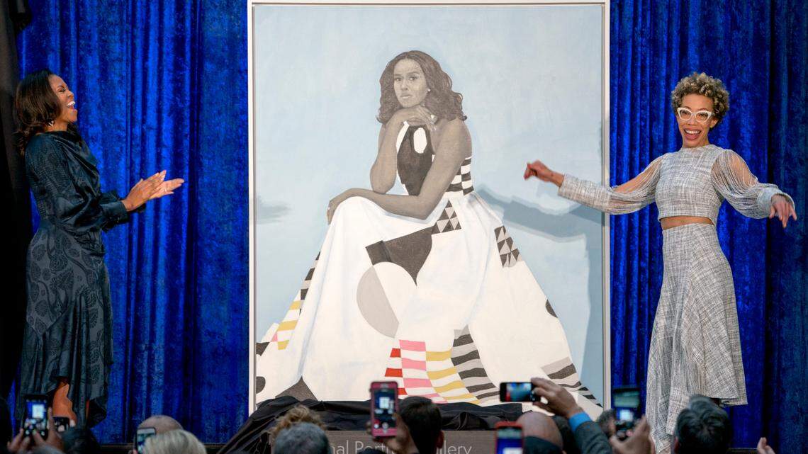 Columbus native who painted Michelle Obama’s portrait now featured in Black art film