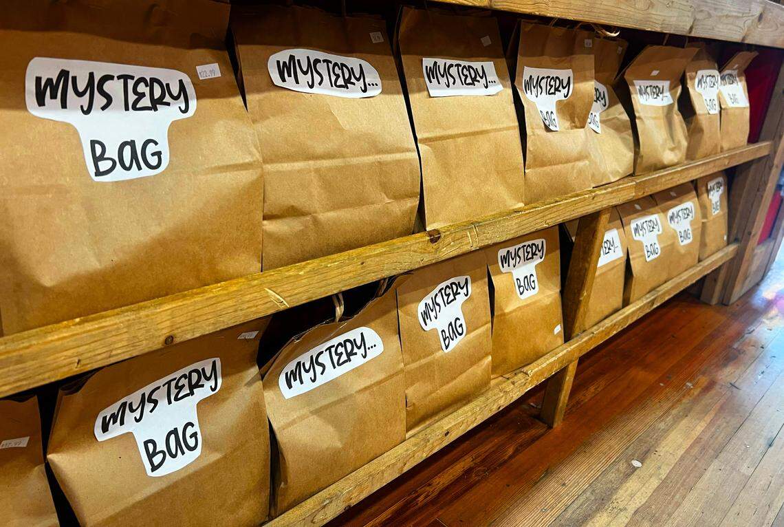 Rocket Fizz, located at 1236 Broadway in downtown Columbus, Georgia, offers a large assortment of unique items including candy, food, bottled sodas, gag gifts,toys, and mystery bags filled with a variety of items and sold at different price points.