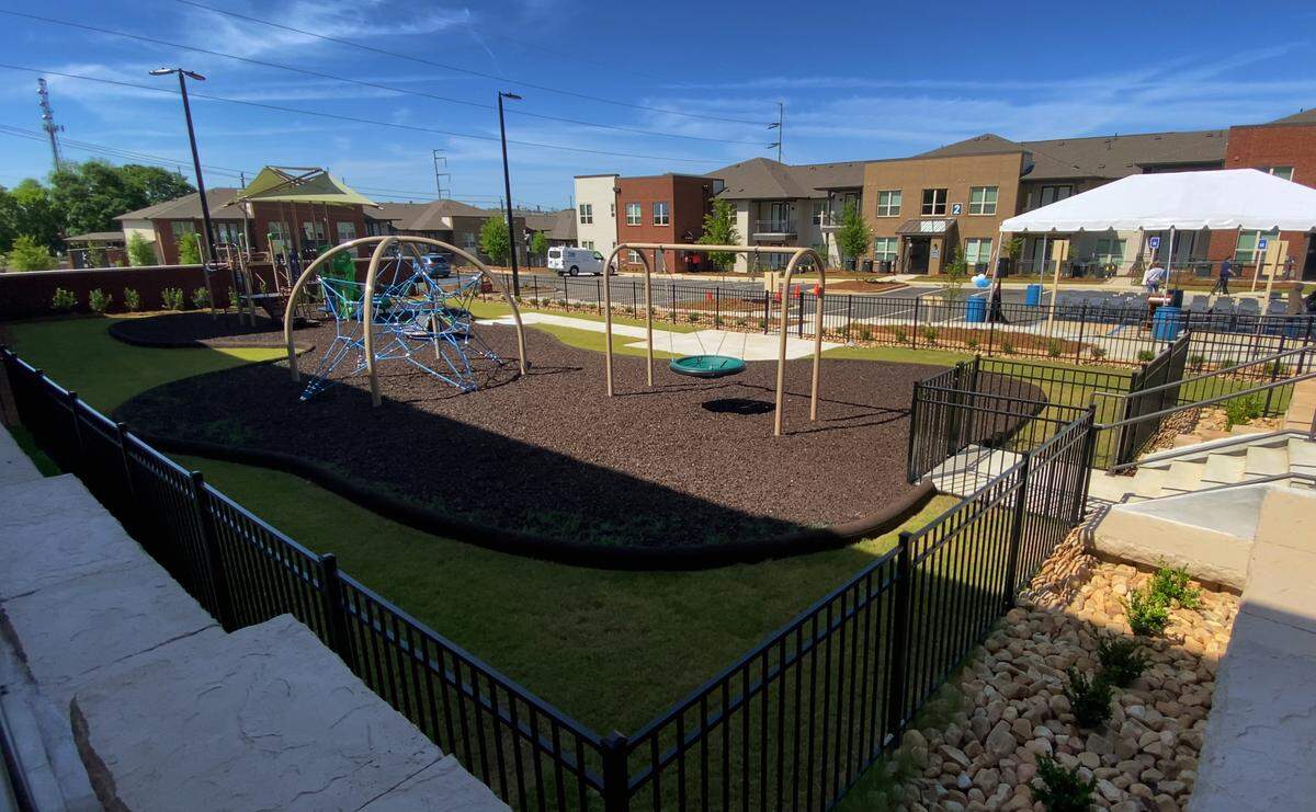 The Housing Authority of Columbus, Georgia, Columbia Residential, and MercyMed of Columbus hosted a ribbon-cutting ceremony and celebration Tuesday morning for The Banks at Mill Village, a new 102-unit mixed-income housing development in Columbus, Georgia. 04/18/2023