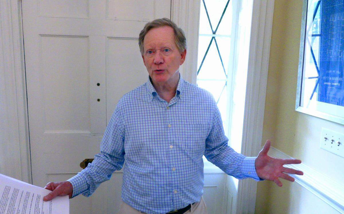 Ken Henson, an attorney and developer in Columbus, Georgia, talks about the history of the South Commons in Columbus during a recent interview with the Ledger-Enquirer. 05/17/2023