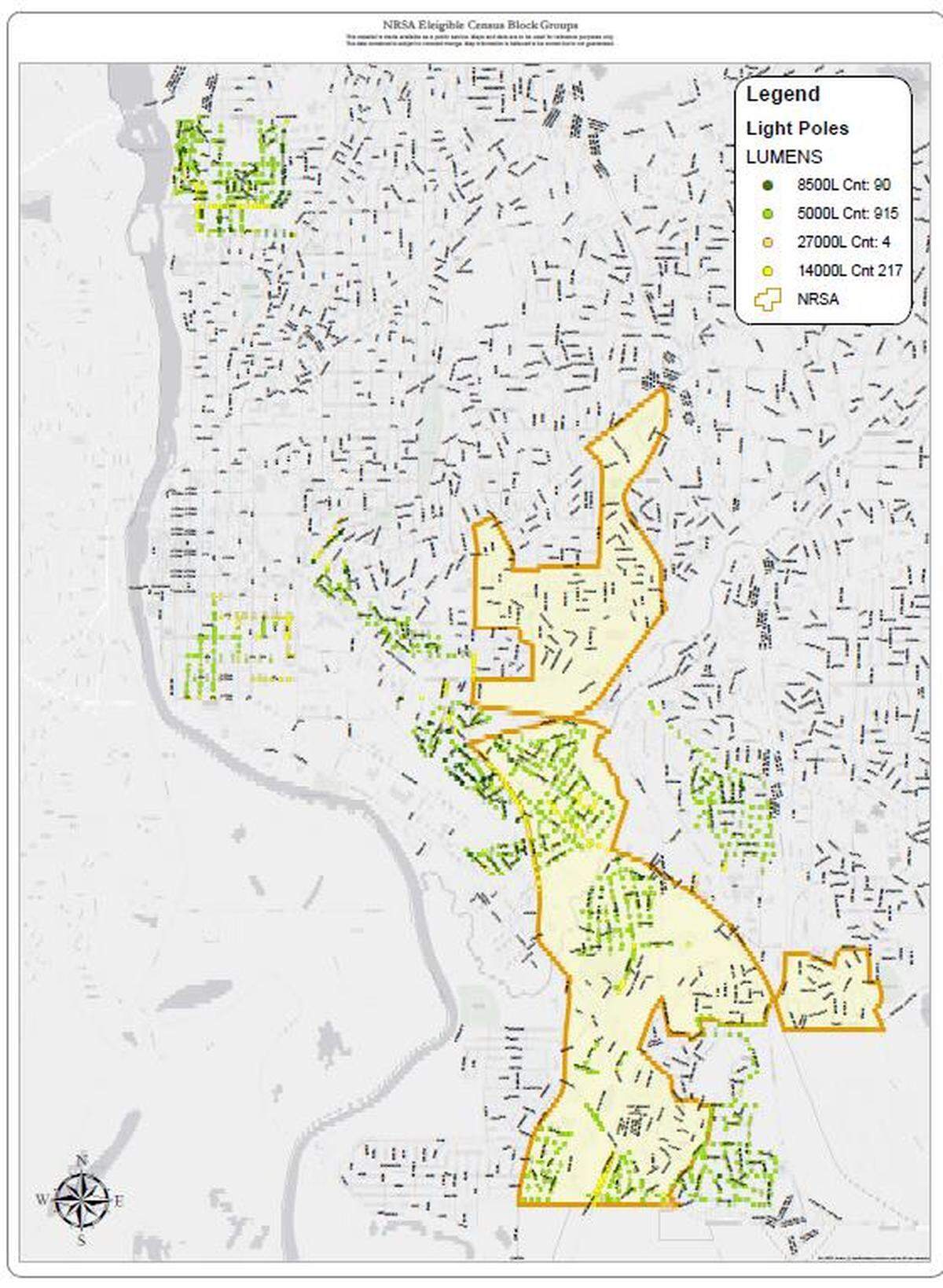 The Community Reinvestment Department helped secure Community Development Block Grant (CDBG) funding to increase street lights in Columbus, Georgia.