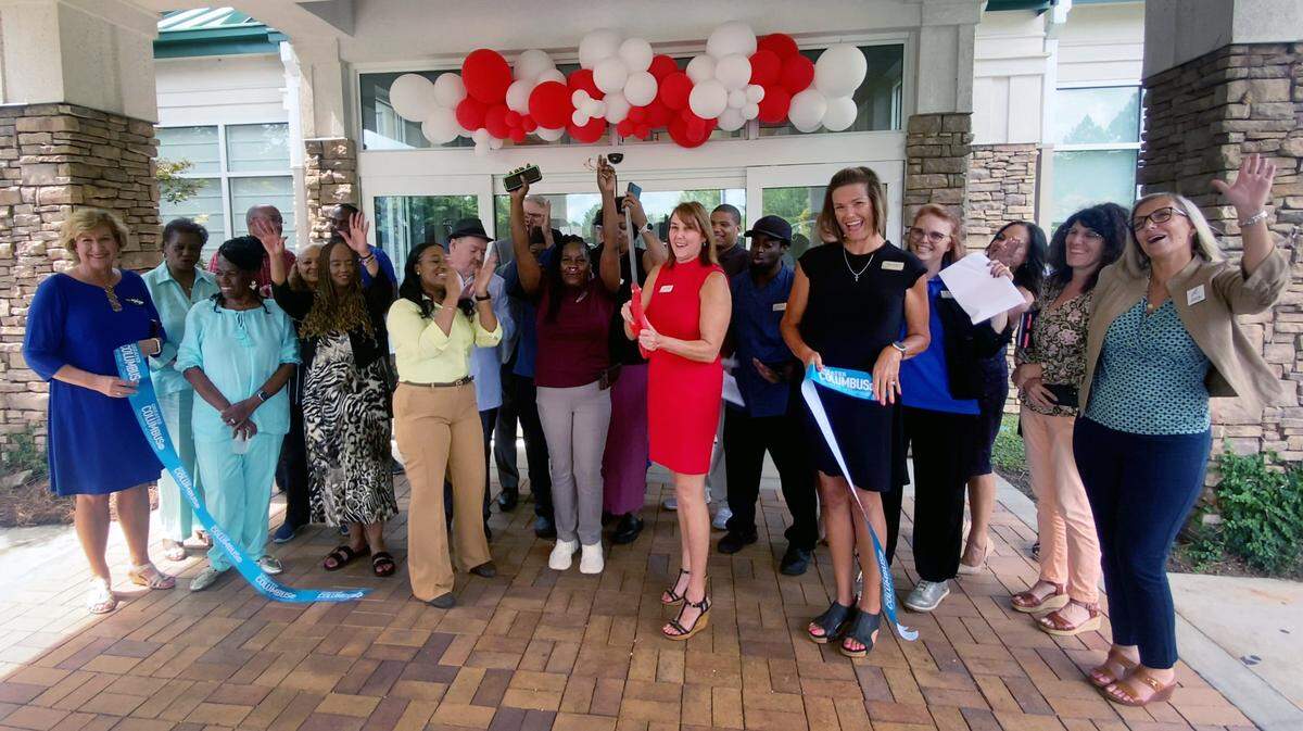 The Hilton Garden Inn, inside Brookstone Centre Office Park at 1500 Bradley Lake Blvd in Columbus, Georgia, hosted a grand re-opening ceremony Thursday, July 25, 2024. 07/25/2024