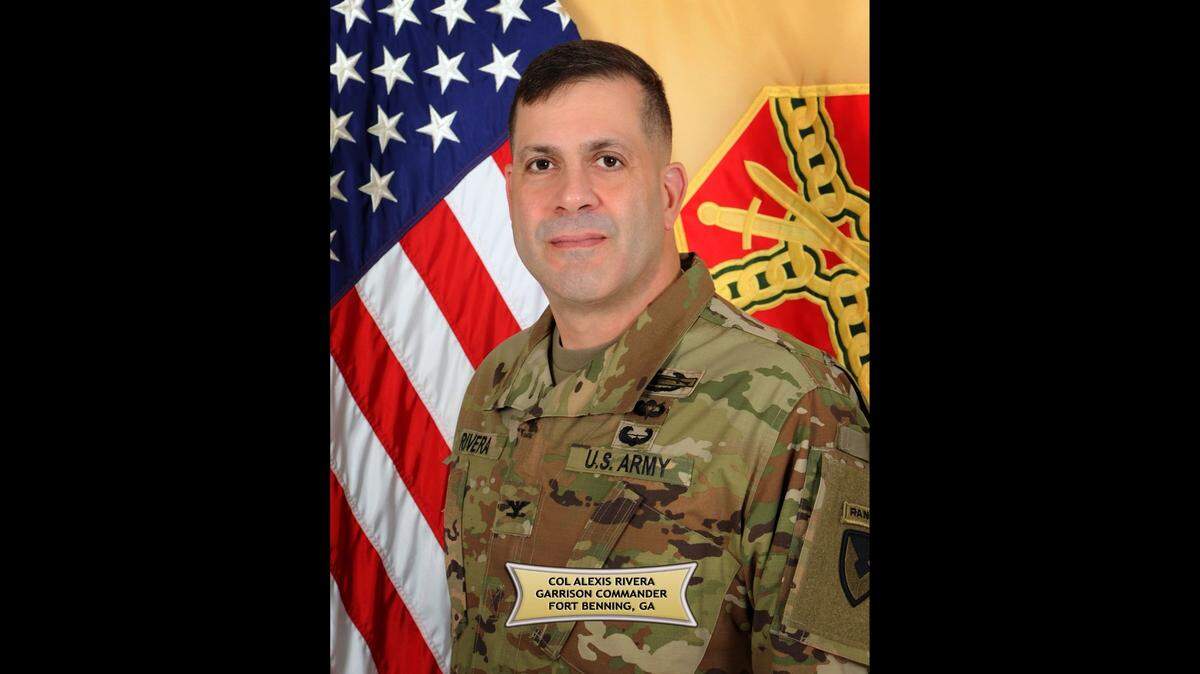 Fort Benning GA names Columbus State University graduate Alexis Rivera as new garrison commander
