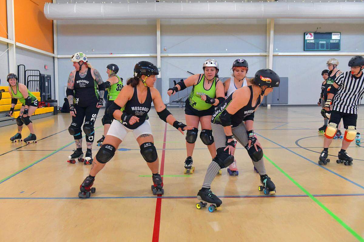 After a four-year hiatus the only roller derby team in the Columbus area is scheduled to compete in its first home bout of the season this week. April 22, starting at 5 p.m., in the Harris County Community Center, 7509 Highway 116, the Muscogee Roller Girls will play a team from Montgomery, Alabama. 04/18/2023