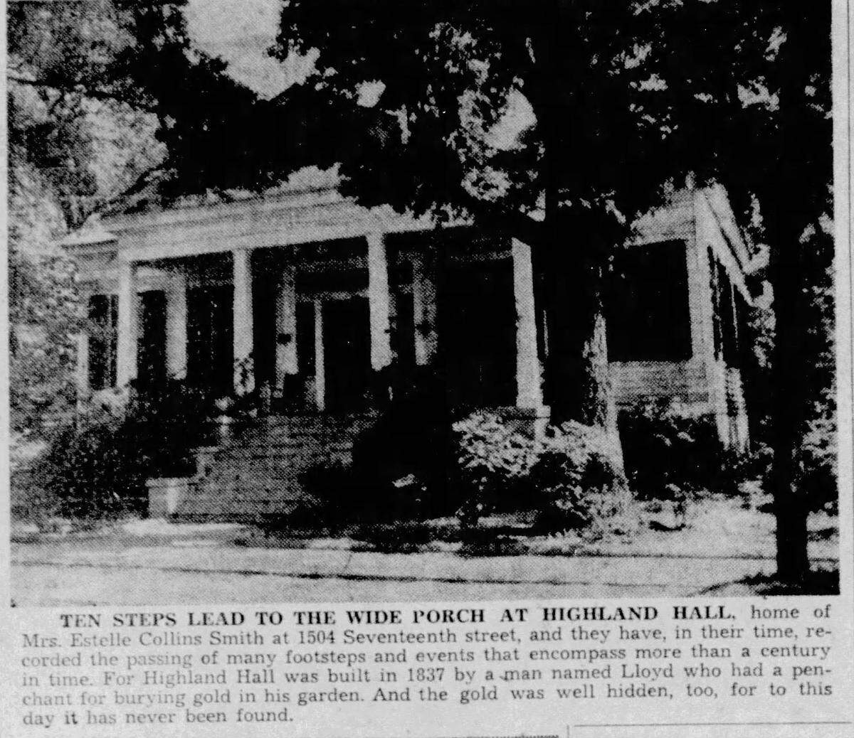 Highland Hall has been a staple in the Midtown community, but it has a chilling story behind its beauty.