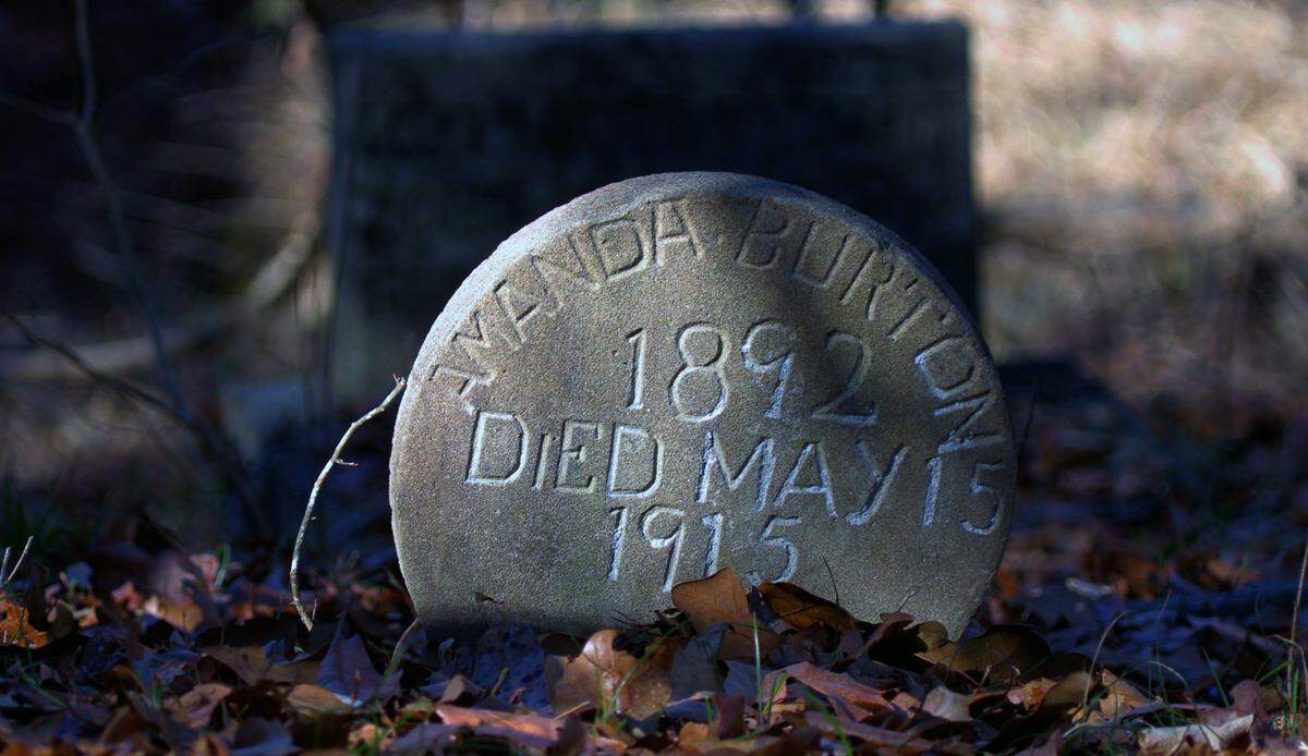 Dan Bruner and James Hutchins have been working to clean up the grounds at Shippey Cemetery in Columbus, Georgia.