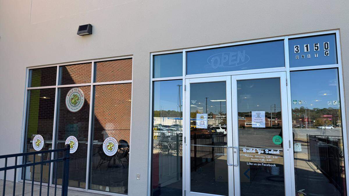 Build Yo Salad, pictured Nov. 18, 2025, at 3150 Macon Road in Columbus, has permanently closed.