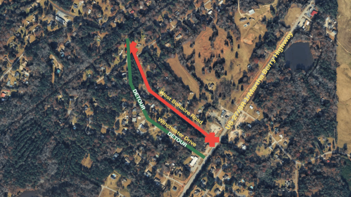 Harris County road to close for estimated 2 weeks for highway widening project