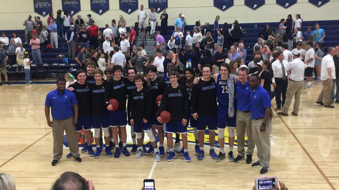 The Brookstone Cougars had plenty of reason to celebrate after beating Prince Avenue Christian on Thursday