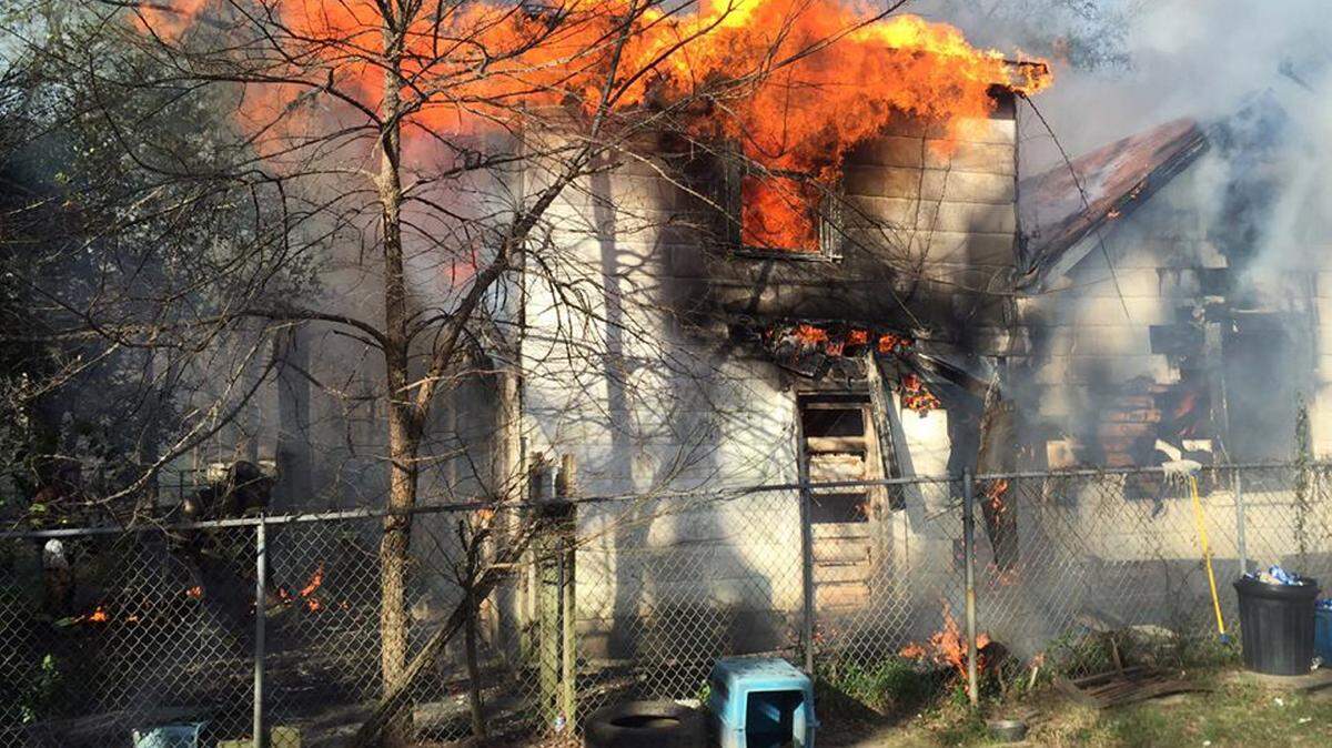 Photos by COLUMBUS FIRE & EMSNo injuries were reported in the Wednesday night fire that destroyed a Columbus home in the 1500 block of 27th Street, officials said.