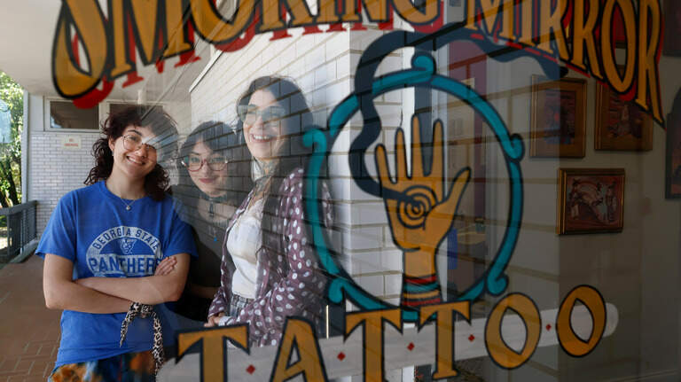 I got a tattoo at Smoking Mirror in Columbus & made some friends for life in the process