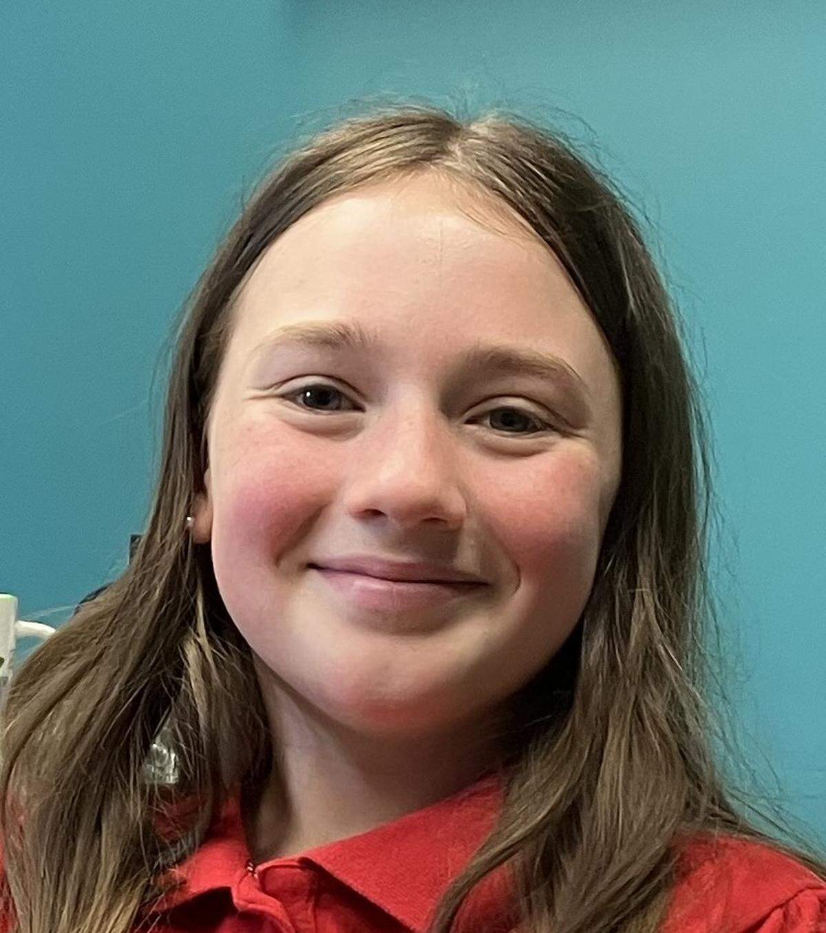 Callie Shafer, pictured May 8, 2026, is a fifth-grader at Clubview Elementary School.