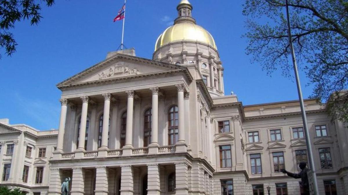 Georgia Capitol Building in Atlanta.