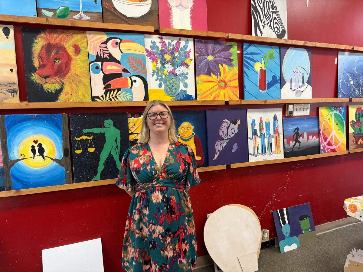 Bain Smith, co-owner of Brushes and Beverages, 1102 Broadway in Columbus, spoke with the Ledger-Enquirer on June 11, 2025. about the shop’s closing and its 18-year-history.
