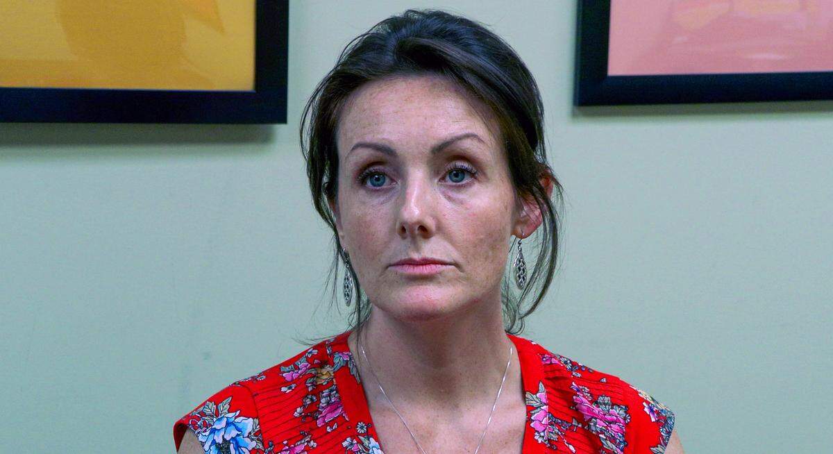 Kelly Tolman, pictured March 11, 2026, is the director of St. Anne Outreach in Columbus.