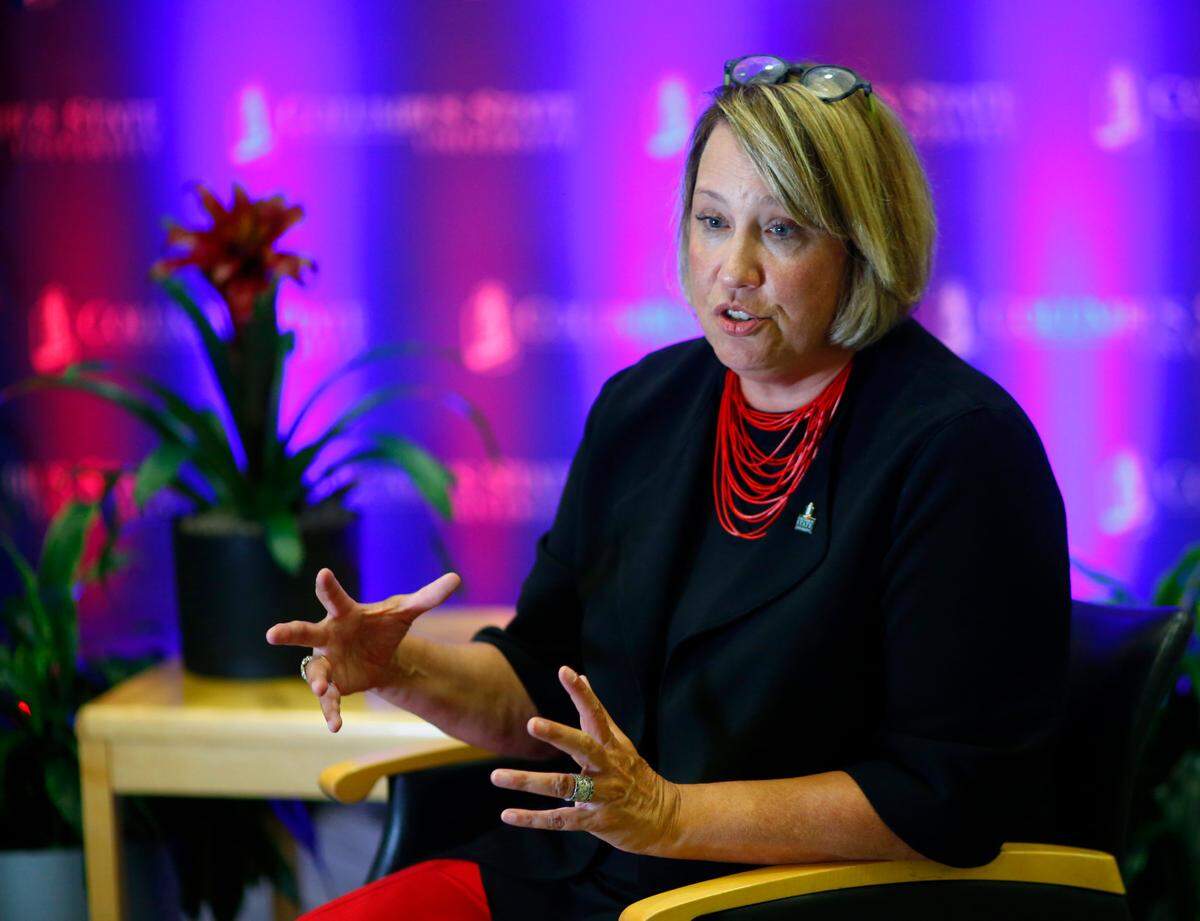 Stuart Rayfield began her tenure as president of Columbus State University on June 1, 2023.