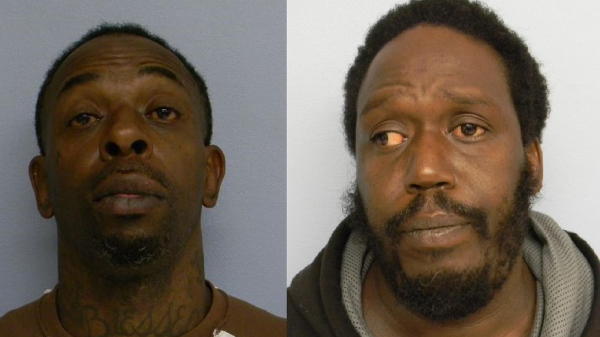Alton Surles, left, and Joseph L. Smith, right, were charged with robbery first degree, burglary third degree and theft of property first degree. The two are in the Lee County Jail. Each is being held on a $108,000 bond.