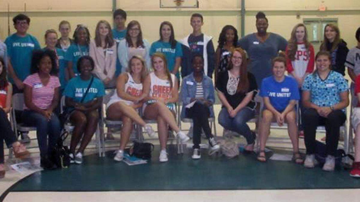 The United Way Youth Council (UWYC) has announced that a total of 43 students are involved in the 2015-2016 UWYC, a student-led community change organization in the Chattahoochee Valley. With support from United Way of the Chattahoochee Valley and representatives from each participating school, students in Youth Council help impact the community, grow as leaders and develop relations within the non-profit sector. 
 From left, back row, Caroline Wellborn, Brookstone; Justin Depew, Russell County; Haley Rice, Russell County; Jordan Reckmack, Russell County; Jessica Jones, Carver; Kaitlin Whitley, Taylor County; Usman Arshad, Russell County; Bailey McLemore, Harris County; Macie Edwards, Harris County; Wyatt Redmond, Northside; Emani Jones, Northside; Tykeisha Williams, Early College; Alanna Andrews, Central; Breanna Woodham, Shaw; Gabriella Farley, Shaw; and Anissa Carpenter, Early College; seated, Emily Teague, Brookstone: Gracie Pippas, Brookstone; Danashia Epps, Kendrick); Ingenue London, Kendrick; Morgan Kennon, Glenwood; Alexis Tucker, Glenwood; Rebecca Woods, Home School; Emily Clement, Harris County; Greer Weed, St. Anne Pacelli, UWYC Campaign Chair; and Rita DeRojas, St. Anne Pacelli. Not pictured: Ariel Steele, Brookstone, UWYC Chair.