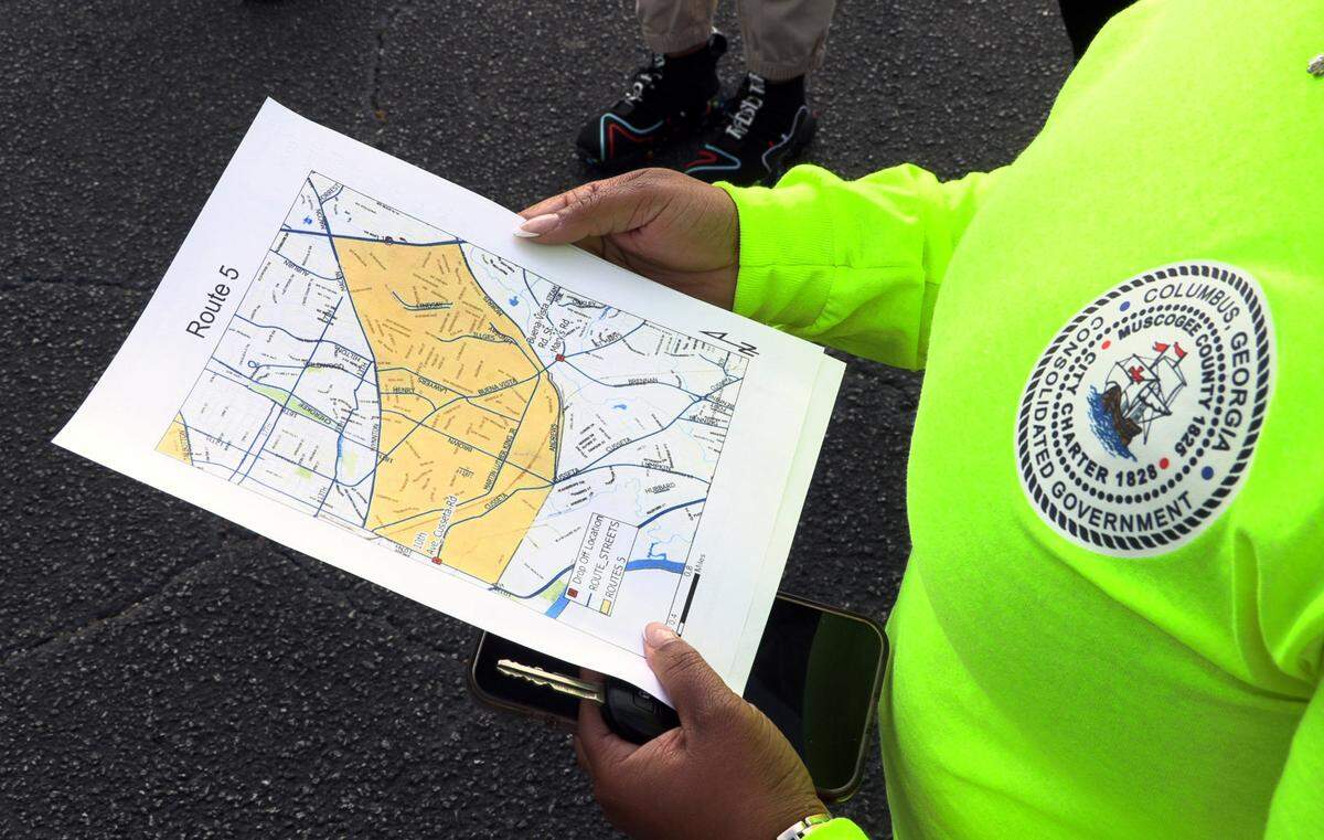 The city of Columbus launched Thursday morning the first “Operation Illegal Sign Roundup Campaign.” 02/27/2025