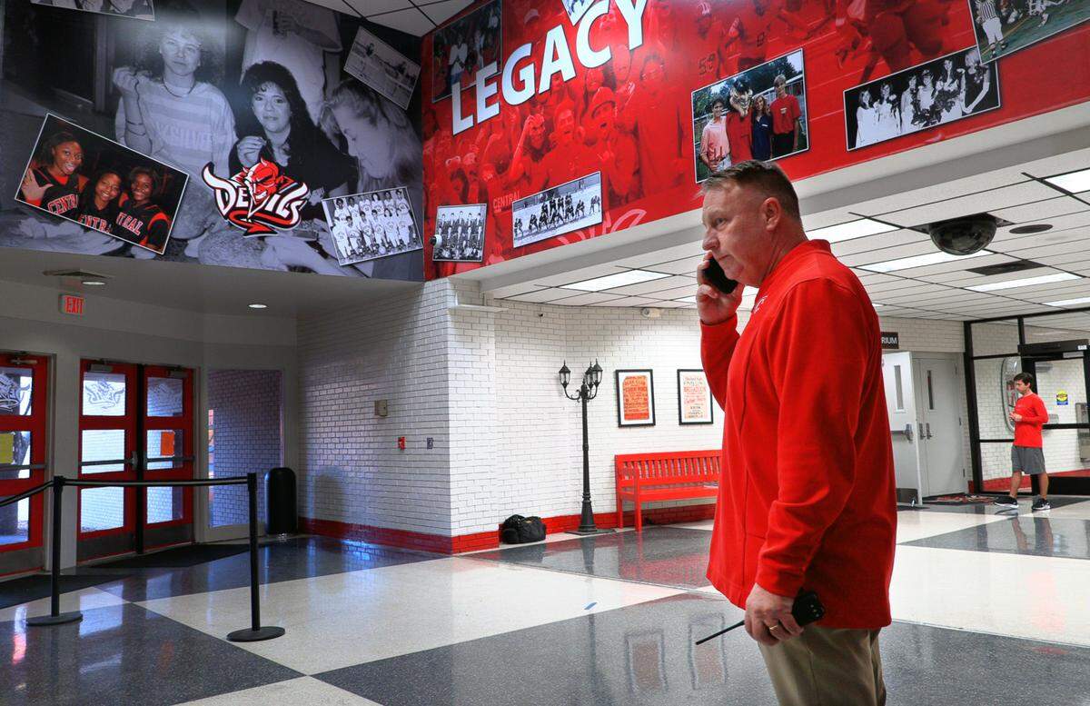 Central High School Principal Tommy Vickers is retiring. 12/14/2021
