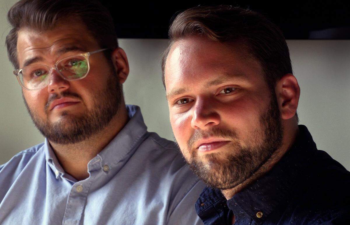 Austin Sargent, left, and Ben Redding, both directors and producers living in Columbus, Georgia, have launched the Muddy Water Theatre Project. 07/12/19