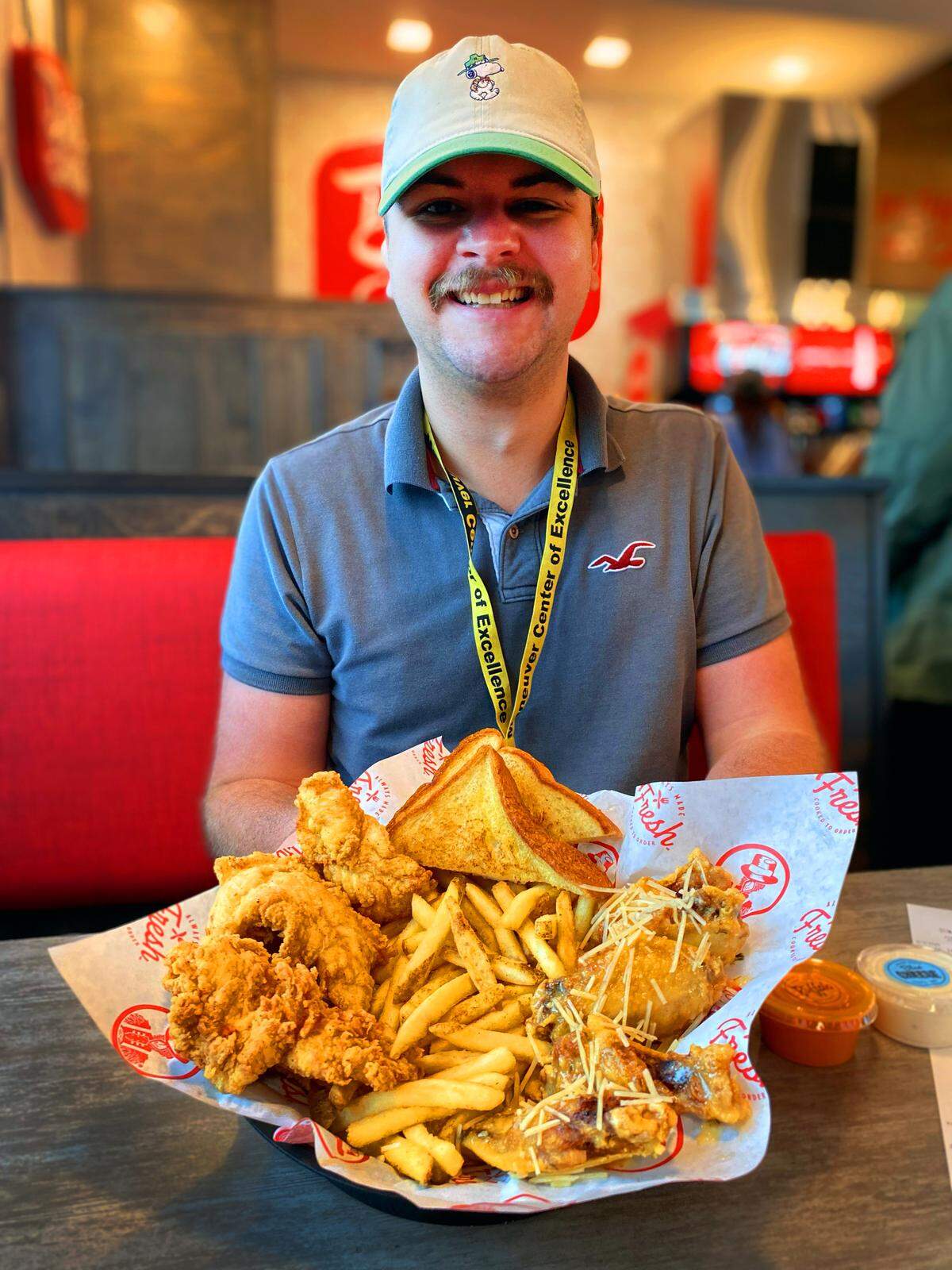 Ledger-Enquirer reporter Kelby Hutchison tried both the chicken tenders and the chicken wings after the area’s first Slim Chickens, at 2041 US-280 in Phenix City, Alabama, opened to the public Aug. 4, 2025. 08/04/2025