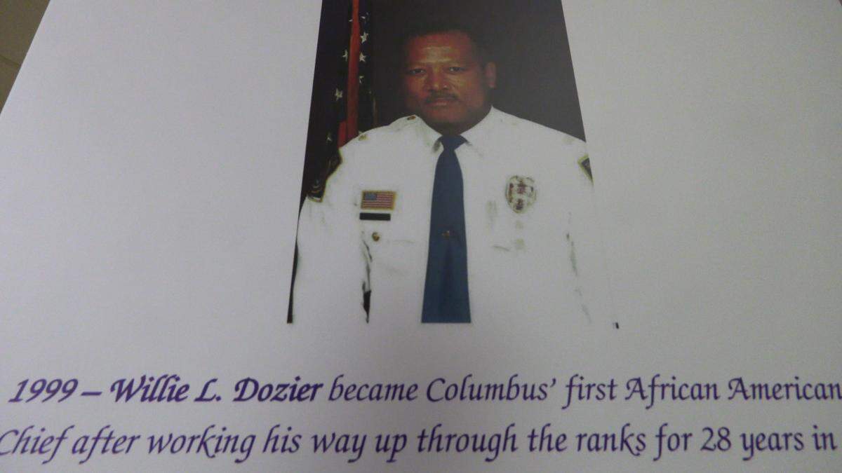 Willie L. Dozier became the first Black police chief of the Columbus Police Department in 1999 after working through the ranks in the department for 28 years. Dozier served five years as CPD’s police chief before retiring.