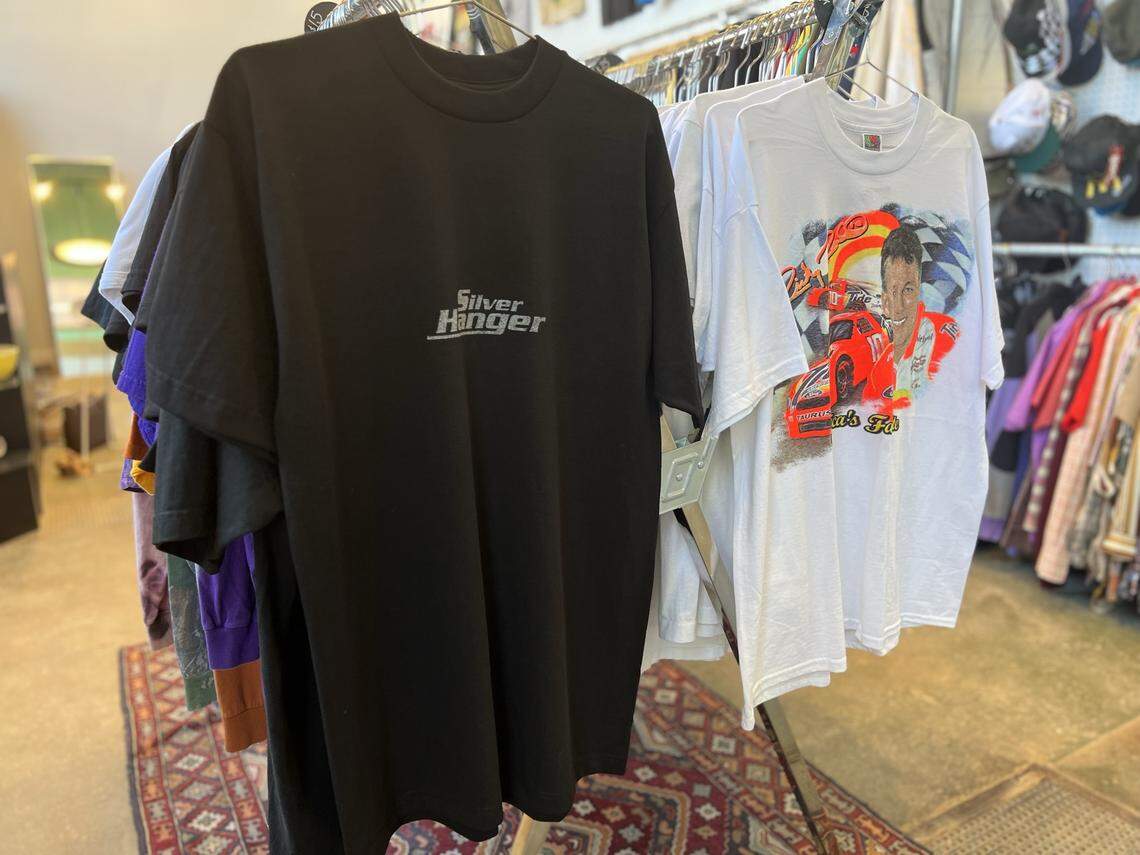 Felix Rosario and Owen Cotthaus opened a new vintage clothing store, Silver Hanger, in Highside Marker on Oct. 6, 2023.
