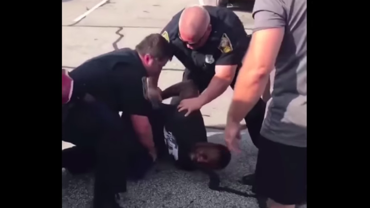 A video showing officers arrest Desmond Marrow in Henry County, Georgia, is drawing anger on social media. Video shows police take Marrow to the ground after they say he obstructed officers following a road rage incident.
