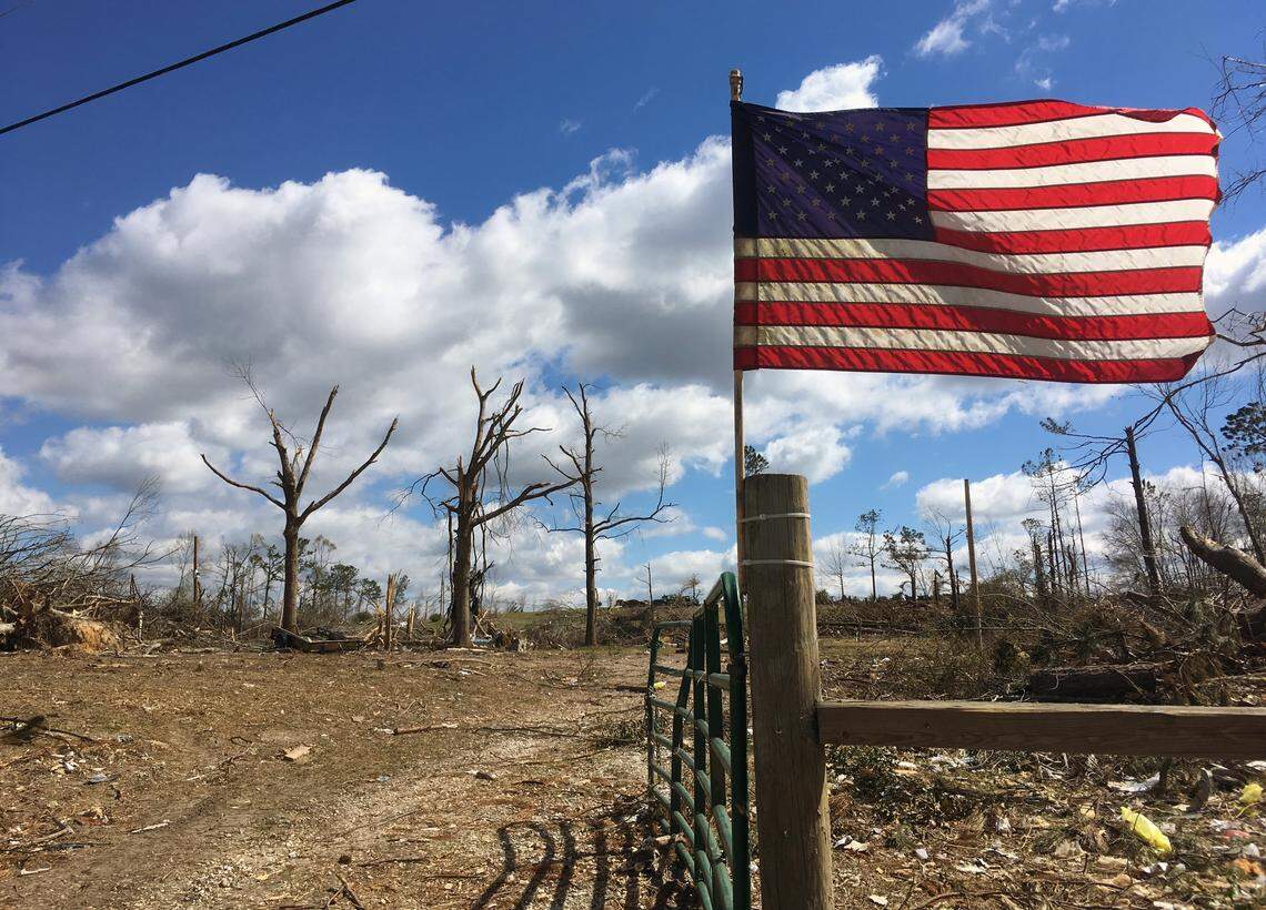 The community of Beauregard, Alabama is in the very early stage of recovering from the devastating tornadoes that ripped through the area March 3, killing 23 people and causing devastating damage to homes and property across Lee County.
