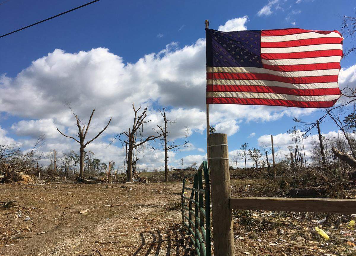 The community of Beauregard, Alabama is in the very early stage of recovering from the devastating tornadoes that ripped through the area March 3, killing 23 people and causing devastating damage to homes and property across Lee County.