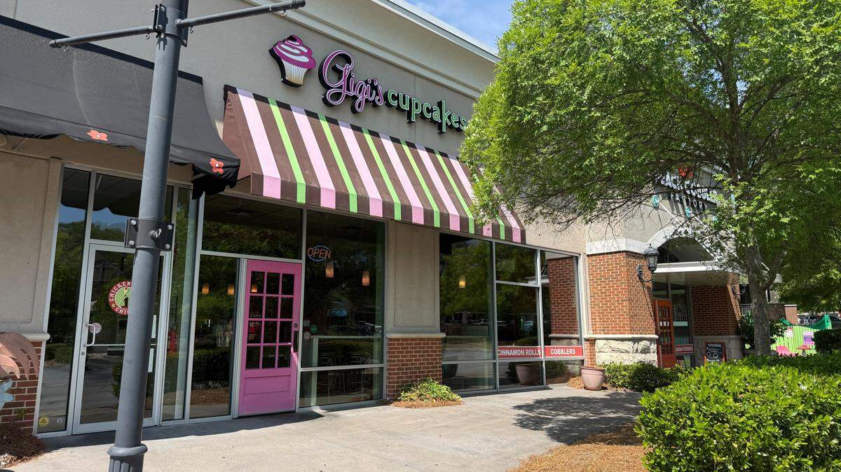 The Gigi’s Cupcakes location in Columbus is pictured April 27, 2026, at 2511-B Airport Thruway.