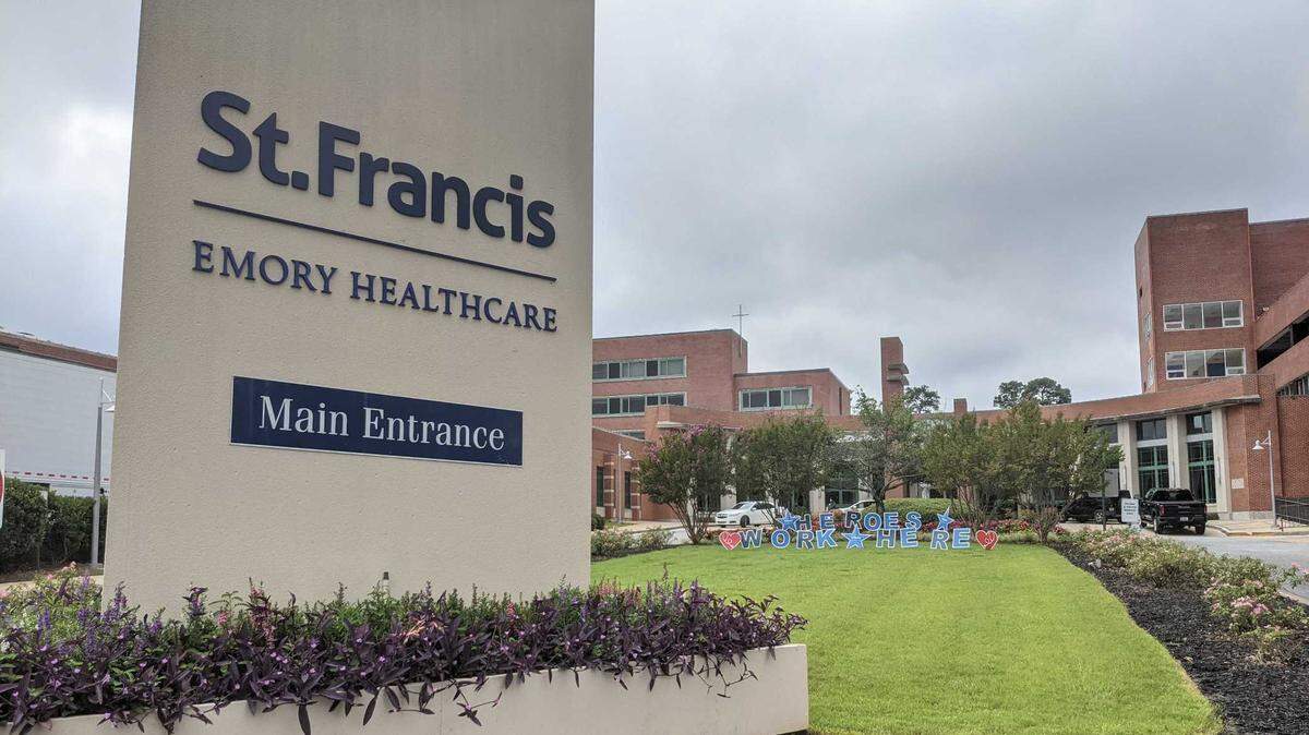 St. Francis-Emory Healthcare hospital is located at 2122 Manchester Expressway in Columbus, Georgia.