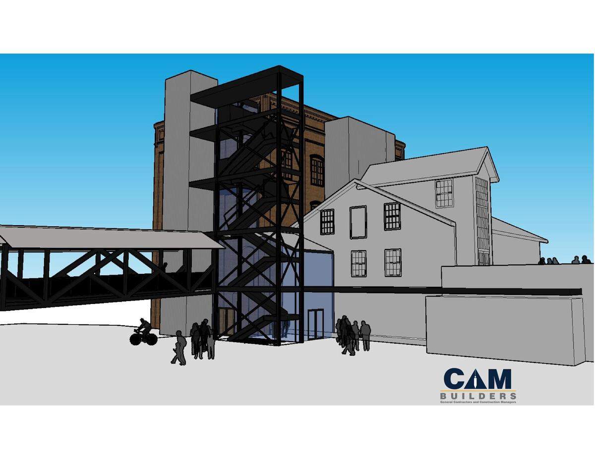 A rendering of the site plan for City Mills’ revival, provided to the Ledger-Enquirer by Historic Columbus Foundation preservationist Justin Krieg. City leaders unveiled a “City Village” master plan in 2016.