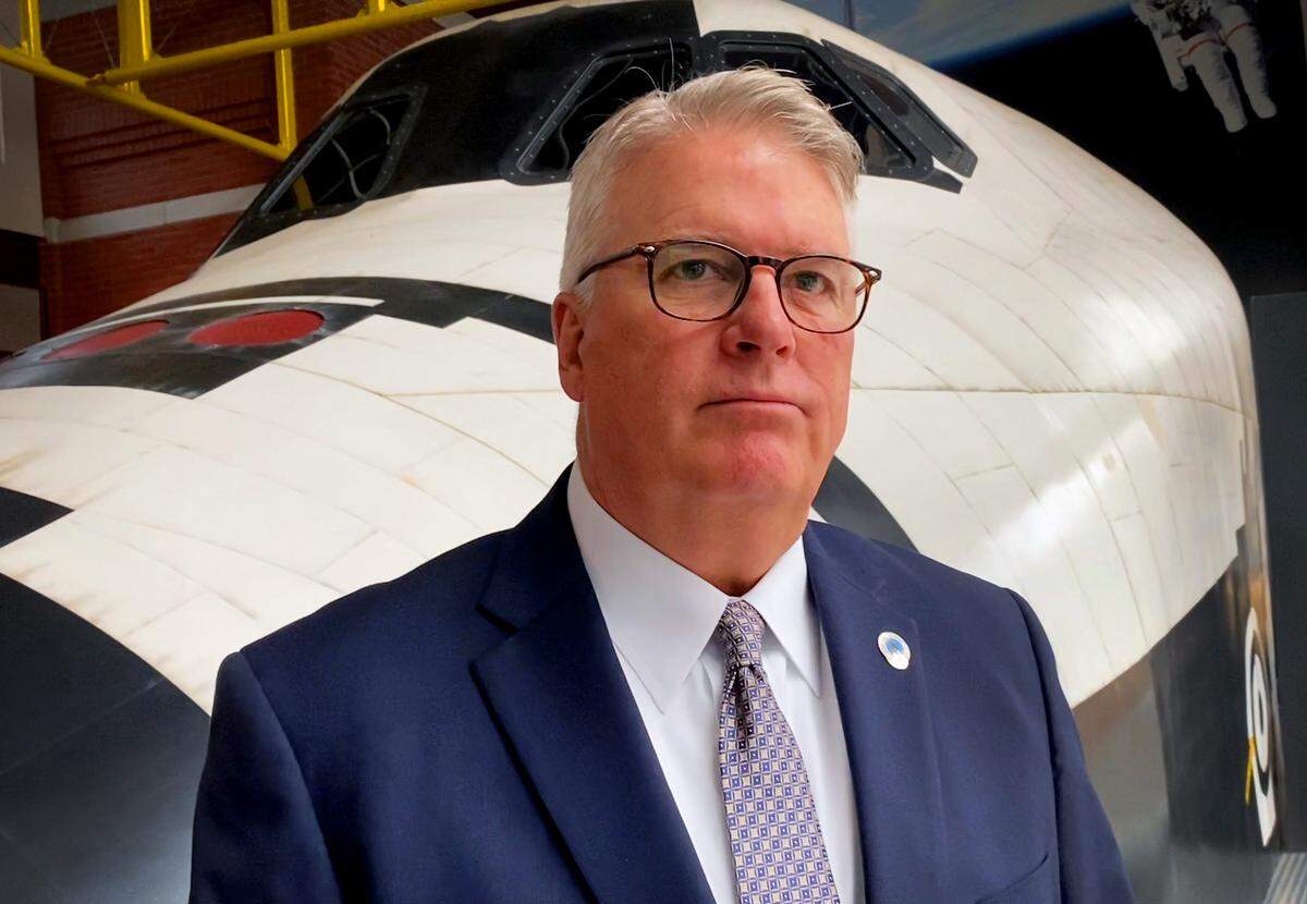 Columbus Mayor Skip Henderson answers questions during a recent interview about crime, gangs, and other issues facing the city.