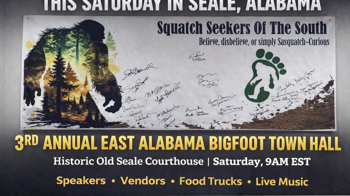 Bigfoot Town Hall to bring speakers, music, food trucks and more to Seale