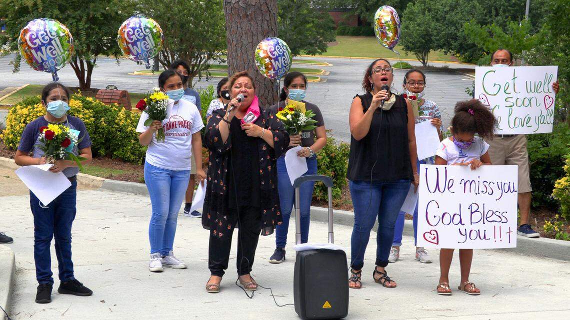 ‘This too shall pass.’ Parishioners serenade Columbus friars recovering from COVID-19