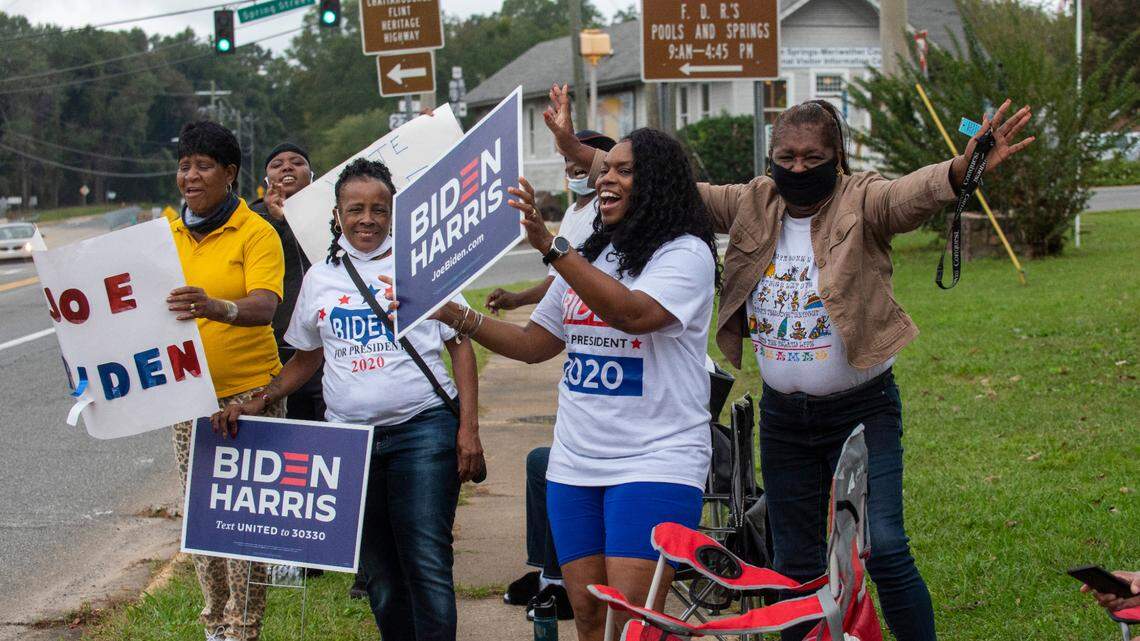 A ‘blue wave’ in Georgia? These are the counties that gave Biden an edge in election