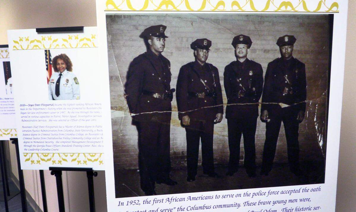 In 1952 the Columbus Police Department hired its first four Black police officers, according to Cindy War, curator of the CPD Heritage Center. Those officers were Freddie Brown, Clarence White, Fred Spencer and Paul Odom. 02/13/2025